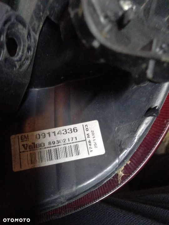 LAMPA LEWA TYLNA LIFT OPEL CORSA C 09114336 - 3