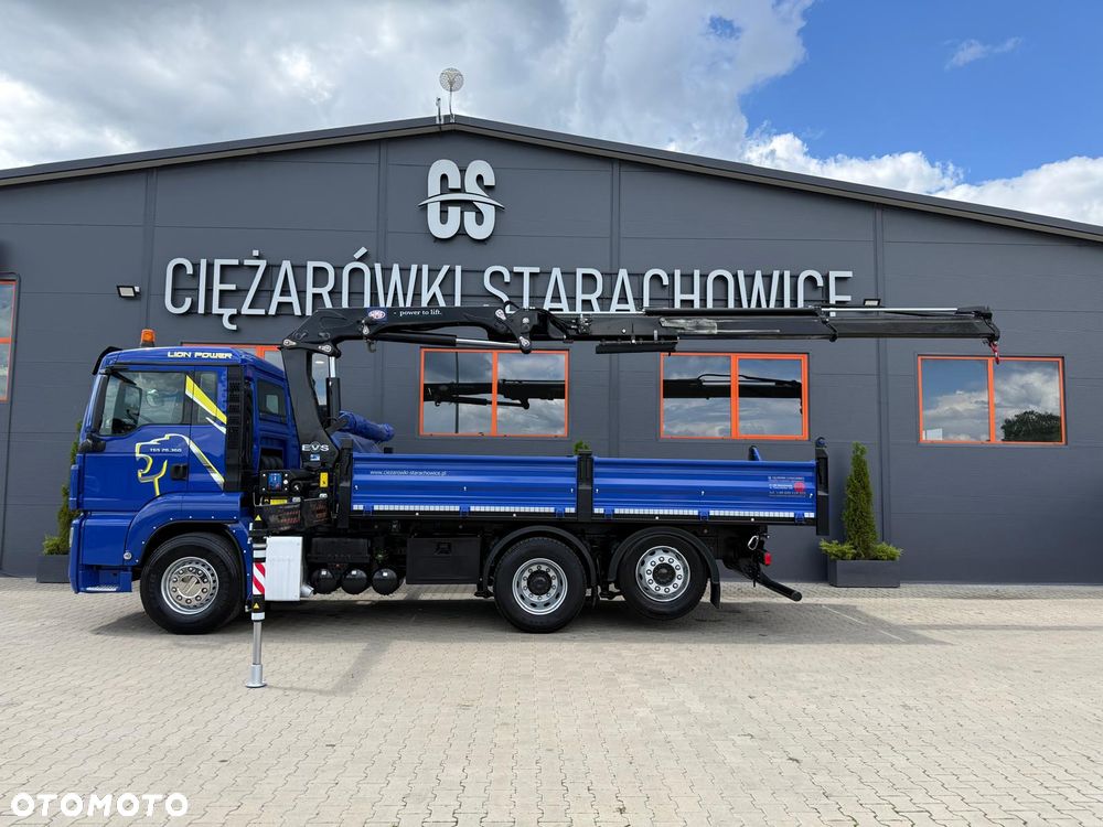 MAN TGM TGS TGX 26.360 // E5 // Klimatyzacja/ 6x2 6x4 // WYWROTKA 3-S // HMF 1420 K2 // kipper, krane, crane, żuraw, dźwig, wywrot - 16