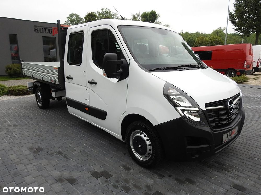 Opel MOVANO PODWÓJNA KABINA DOKA 6 MIEJSC WYWROTKA TEMPOMAT KLIMATYZACJA LEDY  145KM - 5