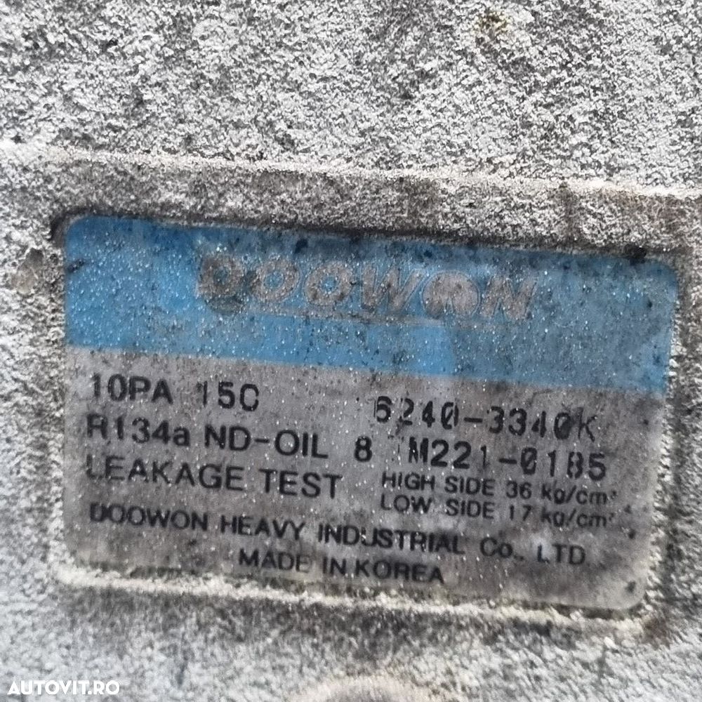 Compresor clima Kia Sportage II 2.0 Diesel 2006 - 2010 140CP D4EA (1431) Diesel 82403340K - 5