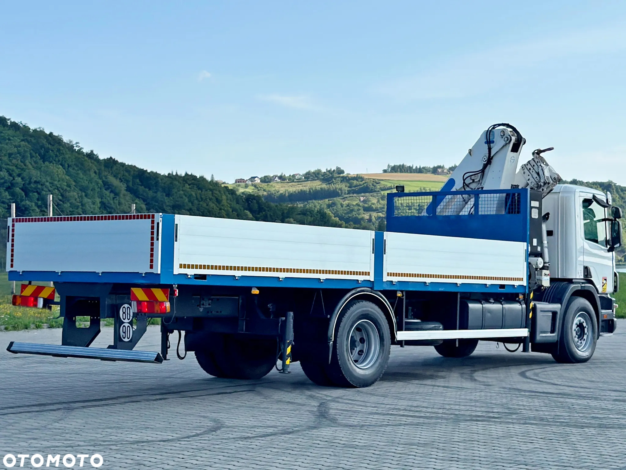Scania 114 G 340 * SKRZYNIA 7,00 m * EFFER 210 3S + PILOT / STAN BDB - 7
