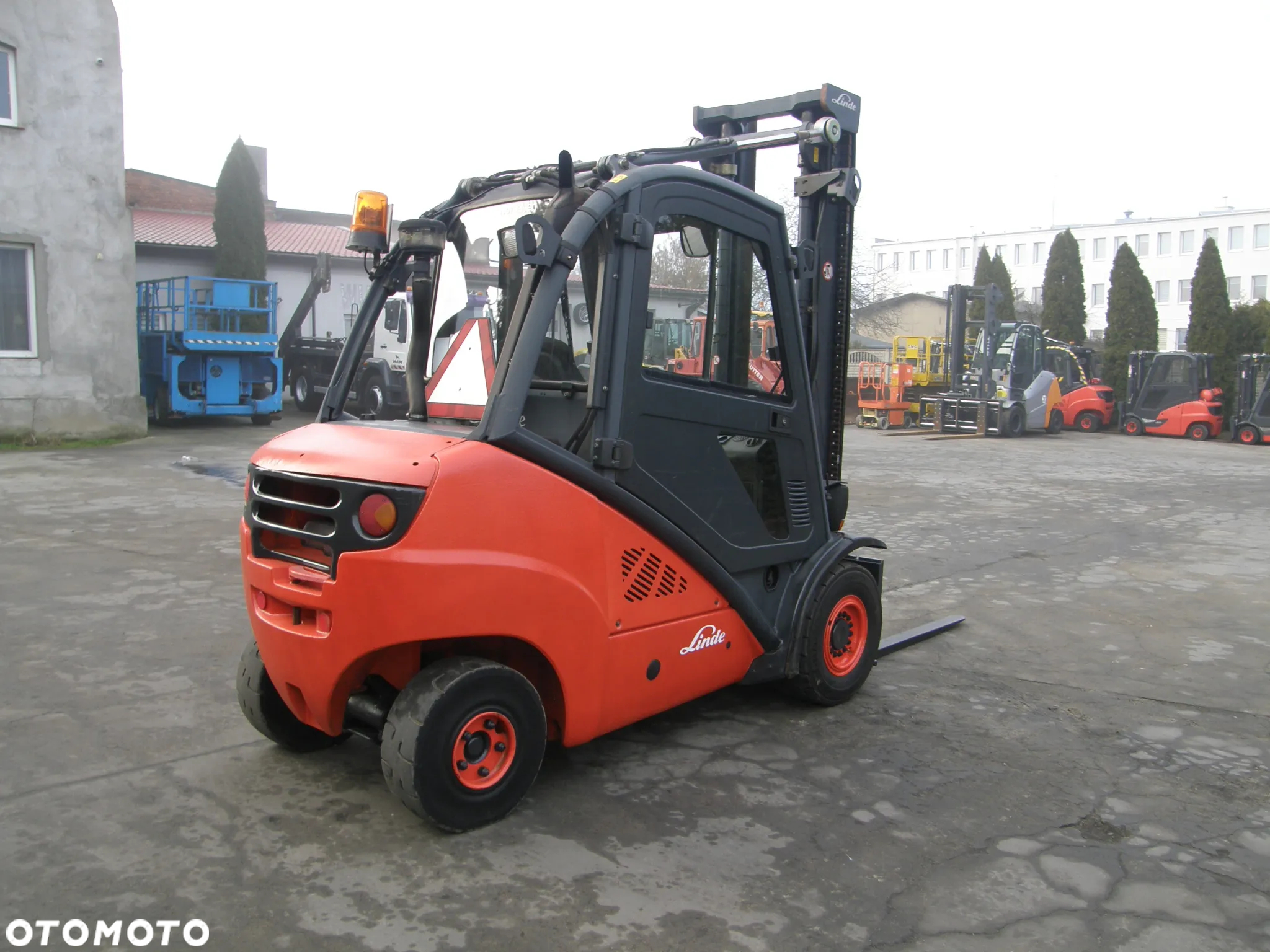Linde H35D 2008rok 4 sekcje kabina - 7