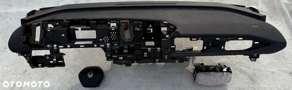 RENAULT MEGANE V 5 E-TECH DESKA KONSOLA KOKPIT PULPIT PÓŁKA PARAPET PODUSZKI POWIETRZNE KIEROWCY PODUSZKA POWIETRZNA PASAŻERA AIRBAG AIR BAG SRS FOTELA W FOTEL KURTYNA KURTYNY PASY PAS OKAZJA SPRAWDŹ Raz2 - 3