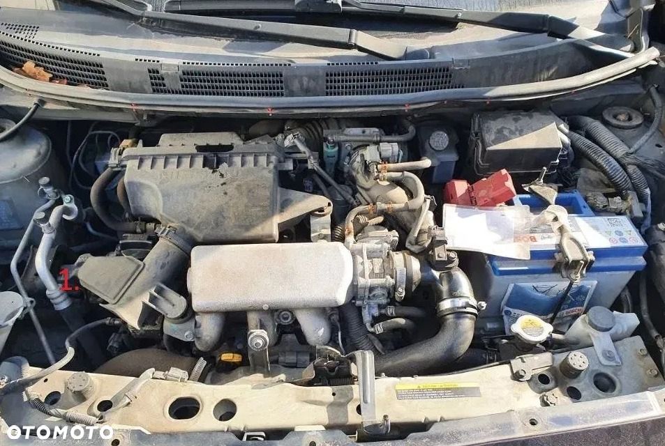 NISSAN MICRA K13 NOTE E12 1.2 dig-s KOMPRESOR MISKA OLEJOWA ALTERNATOR ROZRUSNIK POKRYWA ZAWORÓW LISTWA WTRYSKIWACZ WAŁEK GŁOWICA SILNIK NA CZĘŚCI - 4
