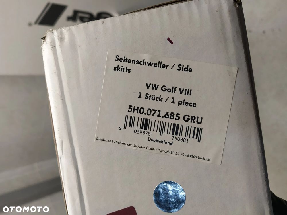 VW GOLF 8 VIII 20- DYFUZOR ZDERZAKA SPOILER DACHOWY SKRAJNY SPOILERY PROGOWE BOCZNE LEWA PRAWA DOKŁADKA ZDERZAKA PRZEDNIEGO NOWY ORYGINAŁ - 39