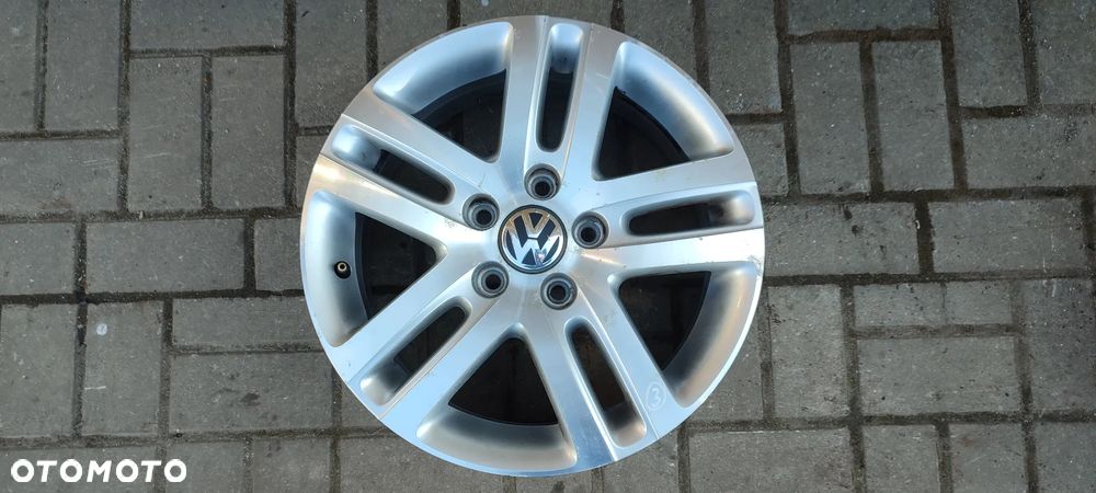 FELGI ALUMNIOWE 5x112 6,5Jx16 CALI ET50 RONAL fi 57.1 1KO601025AJ VW TOURAN GOLF V VI VII JETTA PASSAT AUDI SEAT SKODA KOMPLET 4 SZTUKI - 6