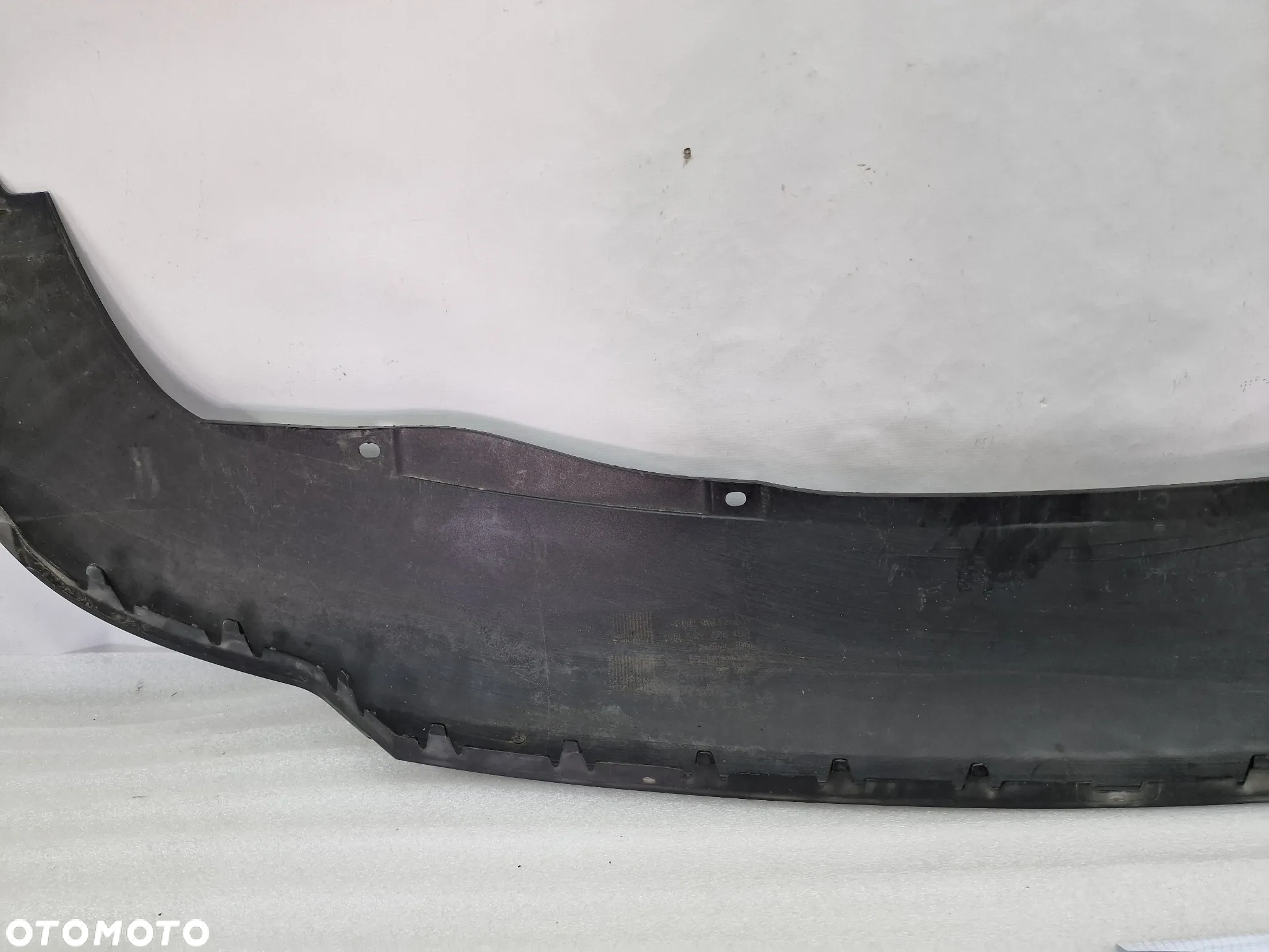 VW TOURAN II 1T0 10- DYFUZOR / SPOJLER ZDERZAKA TYLNEGO TYLNIEGO TYŁ , KOLOR CZARNY METALIK , NR 1T0807521H/J , NR AUKCJI DT435 - 10