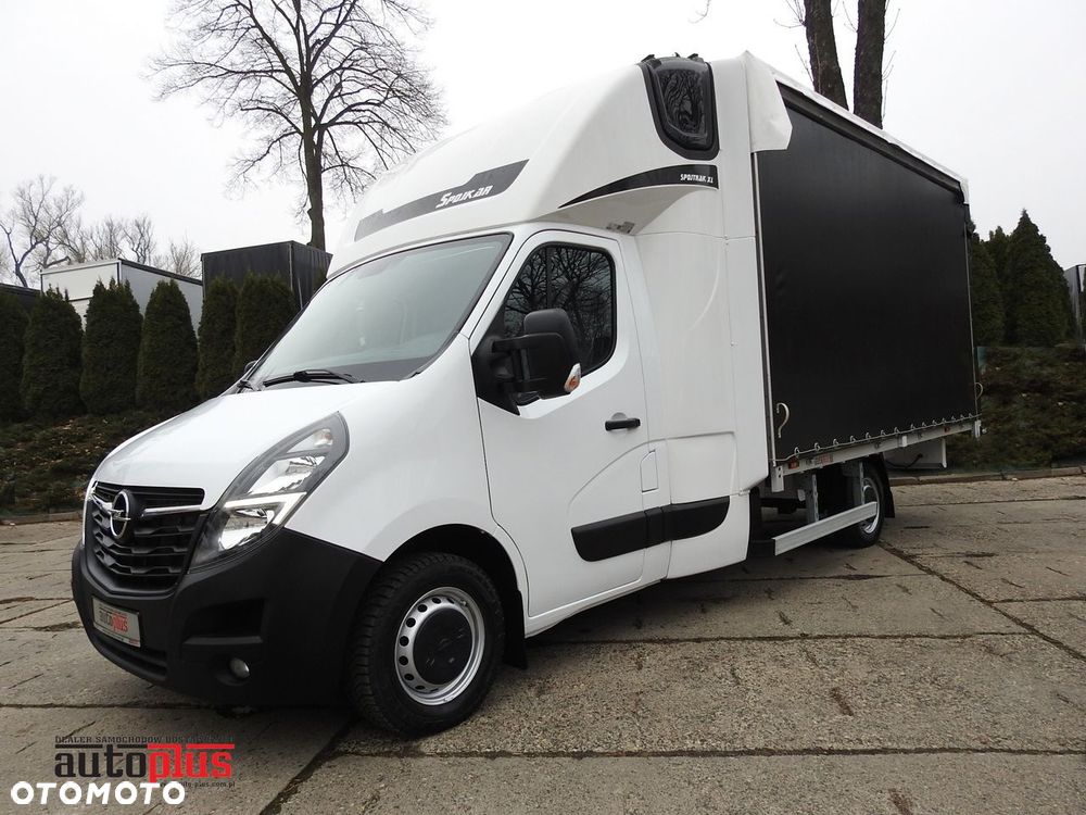 Opel MOVANO PLANDEKA 10 PALET WEBASTO TEMPOMAT NAWIGACJA KLIMATYZACJA LEDY PNEUMATYKA  165KM - 2