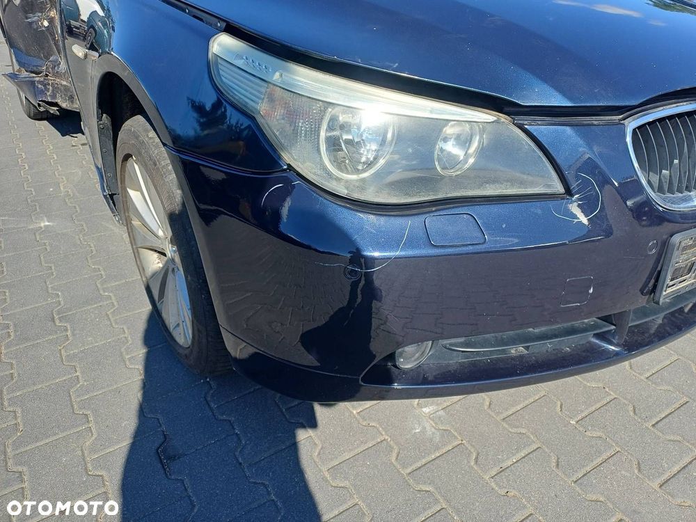 KOMPLETNY PRZÓD MASKA ZDERZAK LAMPA BŁOTNIK BMW E61 E60 317/5 - 8