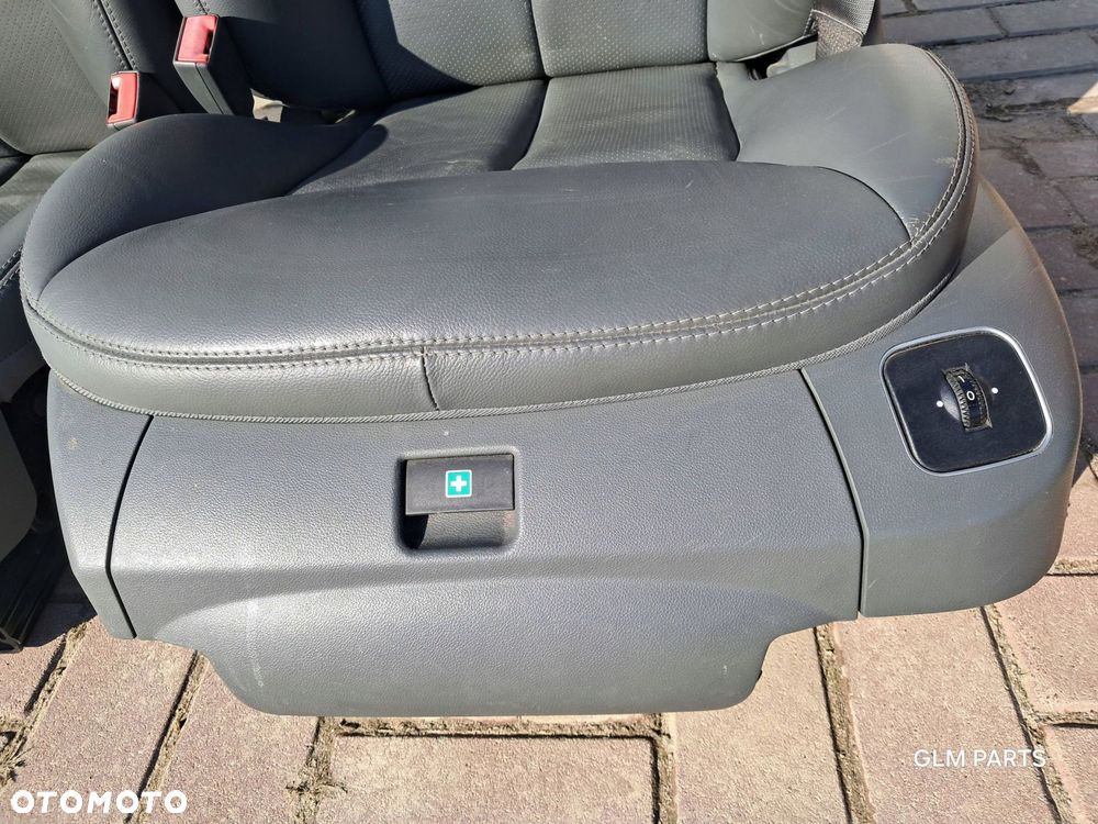 mercedes-benz sl r230 fotele prawy + lewy ciemny szary komplet - 14