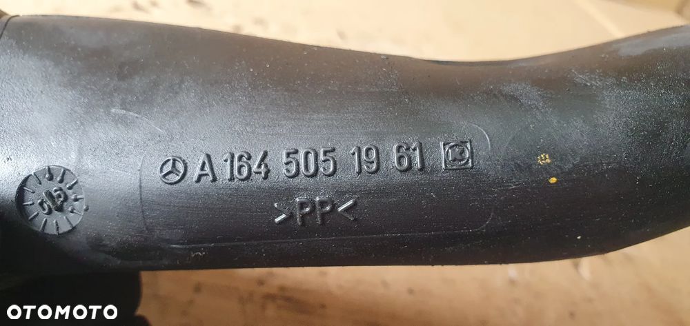 Rura dolot przewód powietrza Mercedes ML W164 3.0 CDI A6145051961 - 7