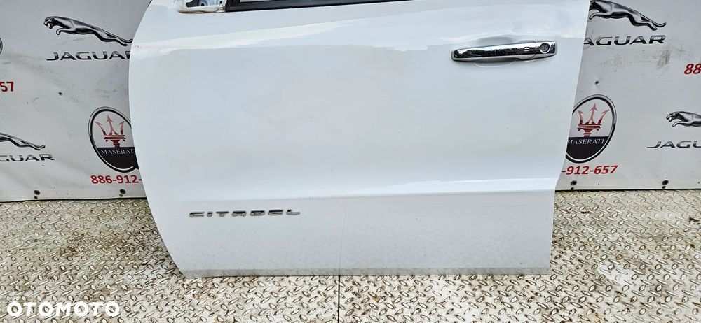 Dodge Durango III LIFT 2017-  Kompletne drzwi przód lewy Drzwi przednie lewe PW7 w kolor BIAŁE - 6