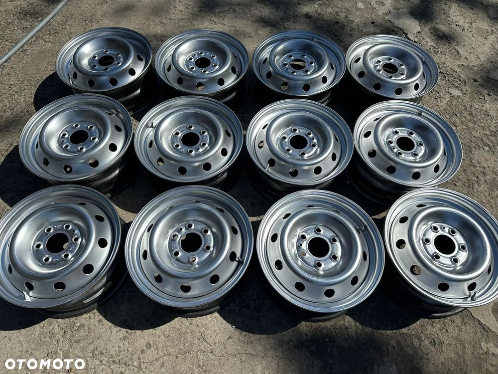 Felgi Stalowe Oryginalne Oem Iveco Daily 15 16 6x125 Oryginał ! - 3