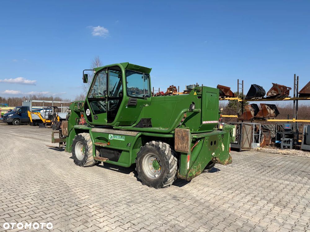 Merlo Roto 38.16 + kosz ładowarka teleskopowa obrotowa - 5