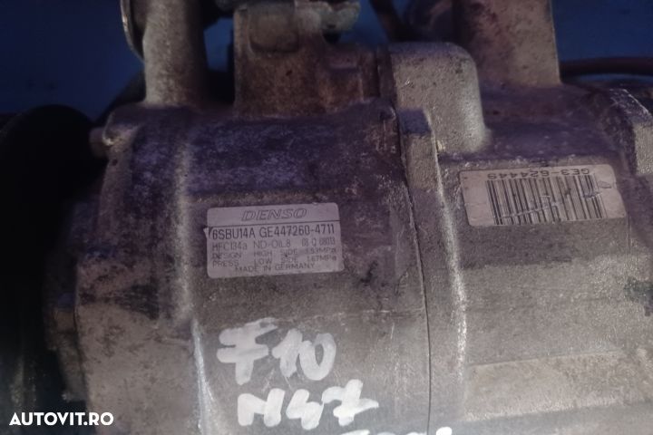 Compresor AC 6SBU14A 4472604711  6452 9223694 05 BMW Seria 5 F07/F10/ - 12