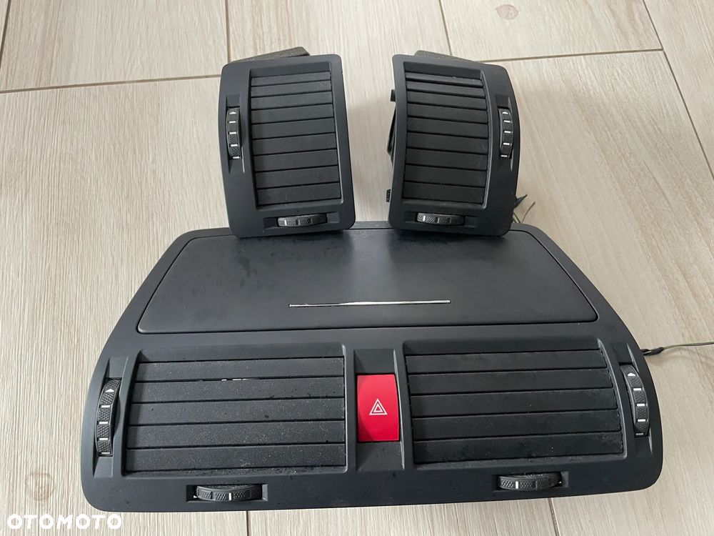 SKODA OCTAVIA II LISTWY DEKORY RAMKA KONSOLI KRATKI NAWIEWU Europa - 4