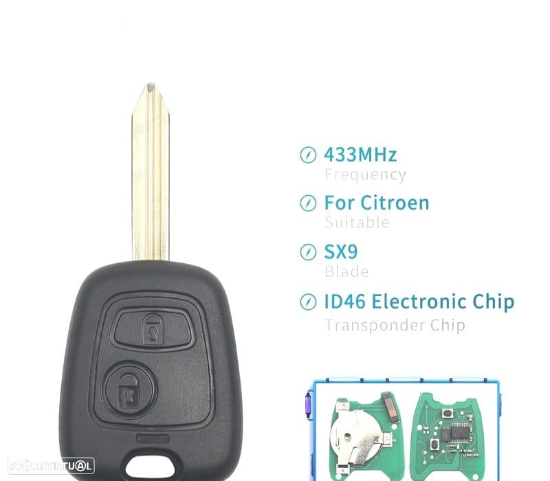 CHAVES COMPLETA PARA CITROEN SAXO XSARA PICASSO BERLINGO - 1