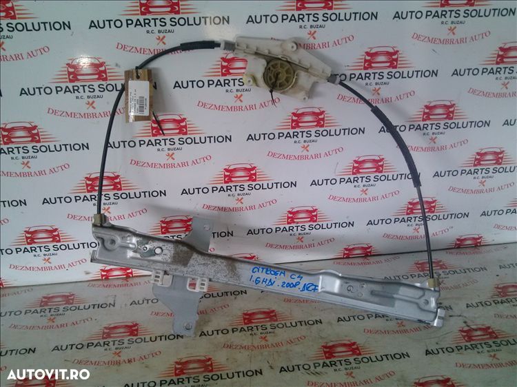 macara geam usa dreapta fata citroen c4 1.6 an fabr. 2008 - 1