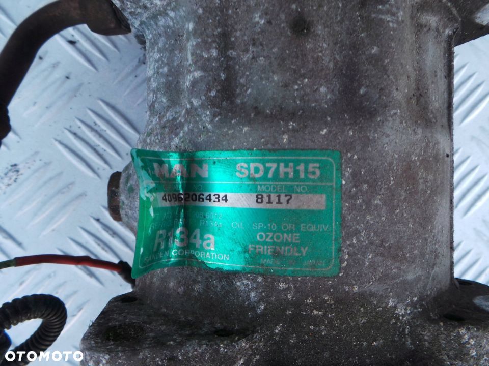 SPRĘŻARKA KOMPRESOR KLIMATYZACJI SANDEN MAN 4096206434 - 2