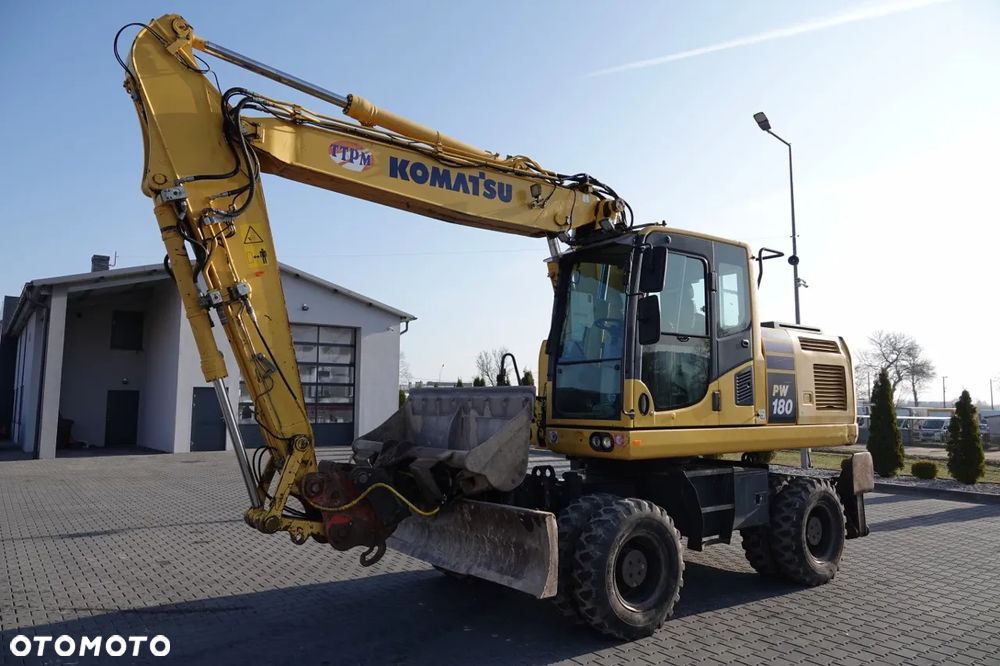 Komatsu PW 180-10 / KOPARKA KOŁOWA / 2017 ROK / - 12