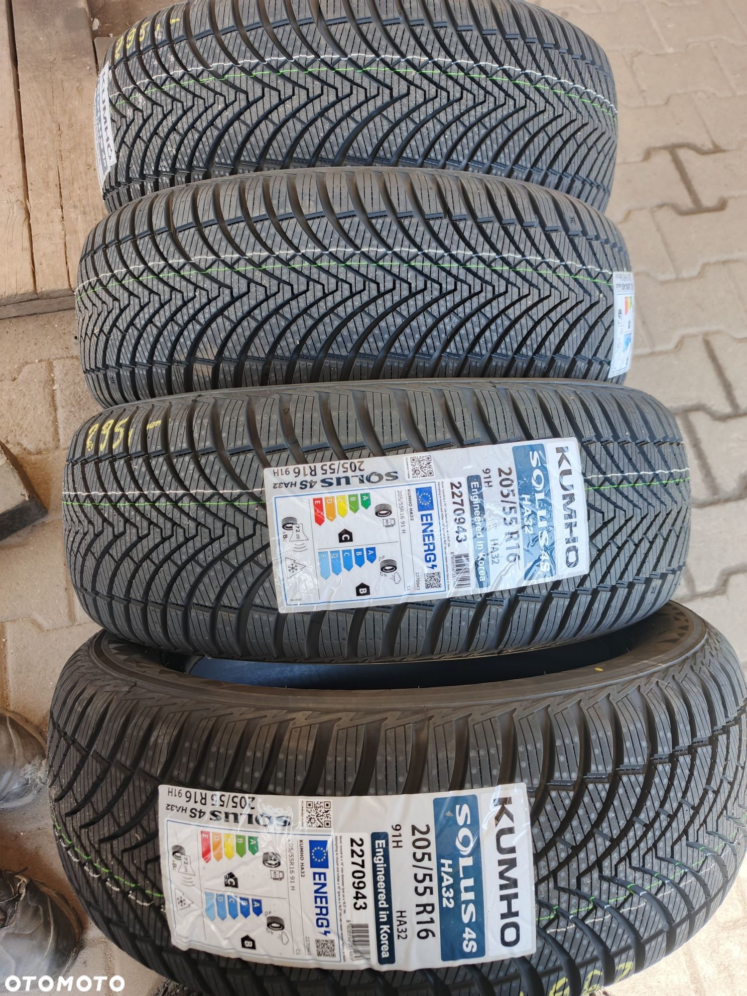 Nowe Opony wielosezonowe 205/55/16 Kumho 2024r - 1