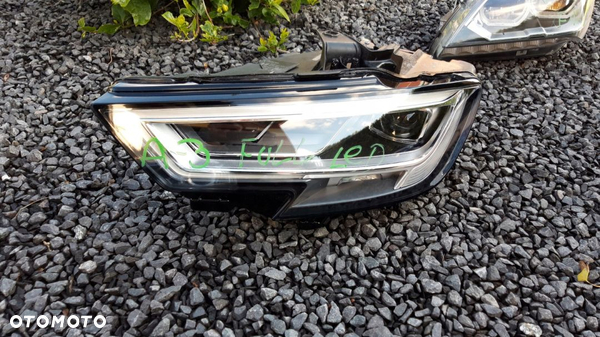 audi a3 17 8v0 lift full led europa lewa lampa