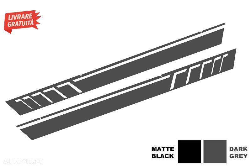 Bandouri Laterale Mercedes G-Class W463 (1989-2017) cu Stickere Laterale si Lampi - livrare gratuita - 5