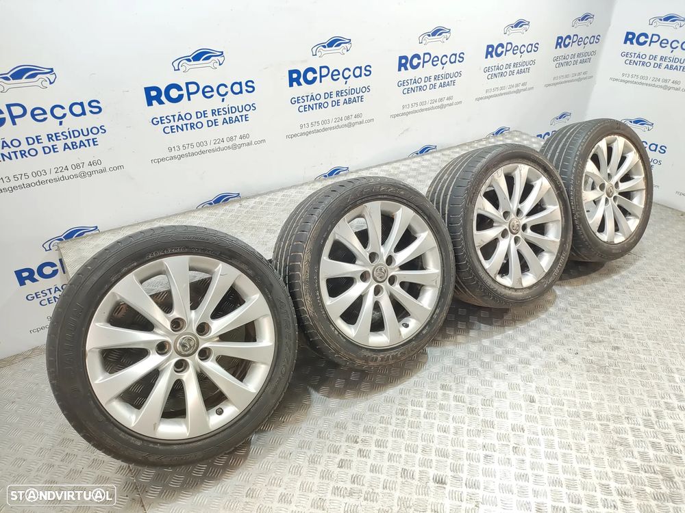 Conjunto de jantes 18 originais Opel Insignia A Facelift 8J ET42 5x120 - 7