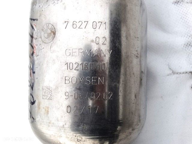 BMW 3 F30 330i 330e B48 2.0 Tłumik Wydech Katalizator Komplet Oryginał Środkowy Tylny końcowy 8623286 7627071 8623285 - 6