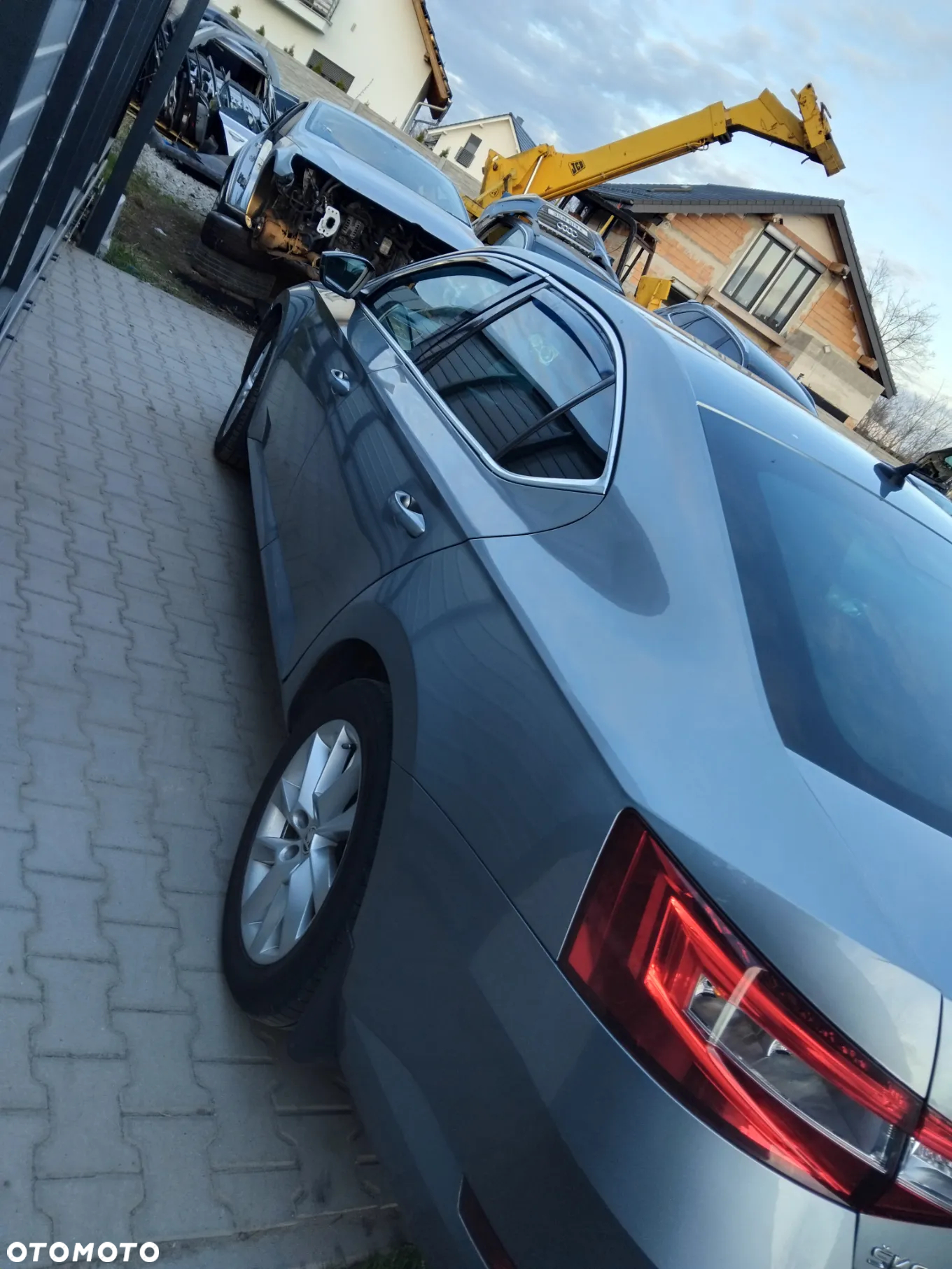 Skoda SuperB 3 Maska zderzak błotnik LF7M pas.kpl. - 6