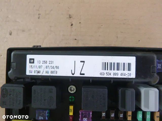 ZESTAW STARTOWY OPEL ASTRA III H 1.4 16V 55558787 BB - 22