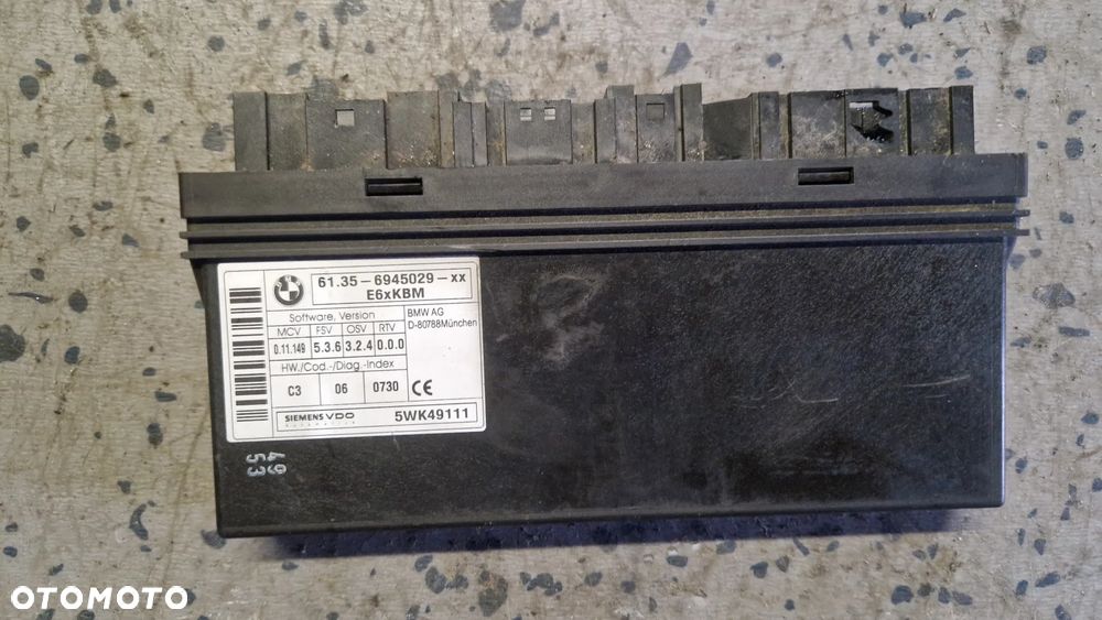 BMW E60 E61 MODUŁ KOMFORTU 6945029 - 1