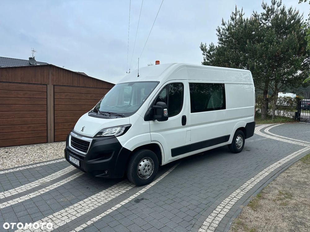 Peugeot Boxer Doka Brygadowka 7 os. L2H2 137000km! - 12