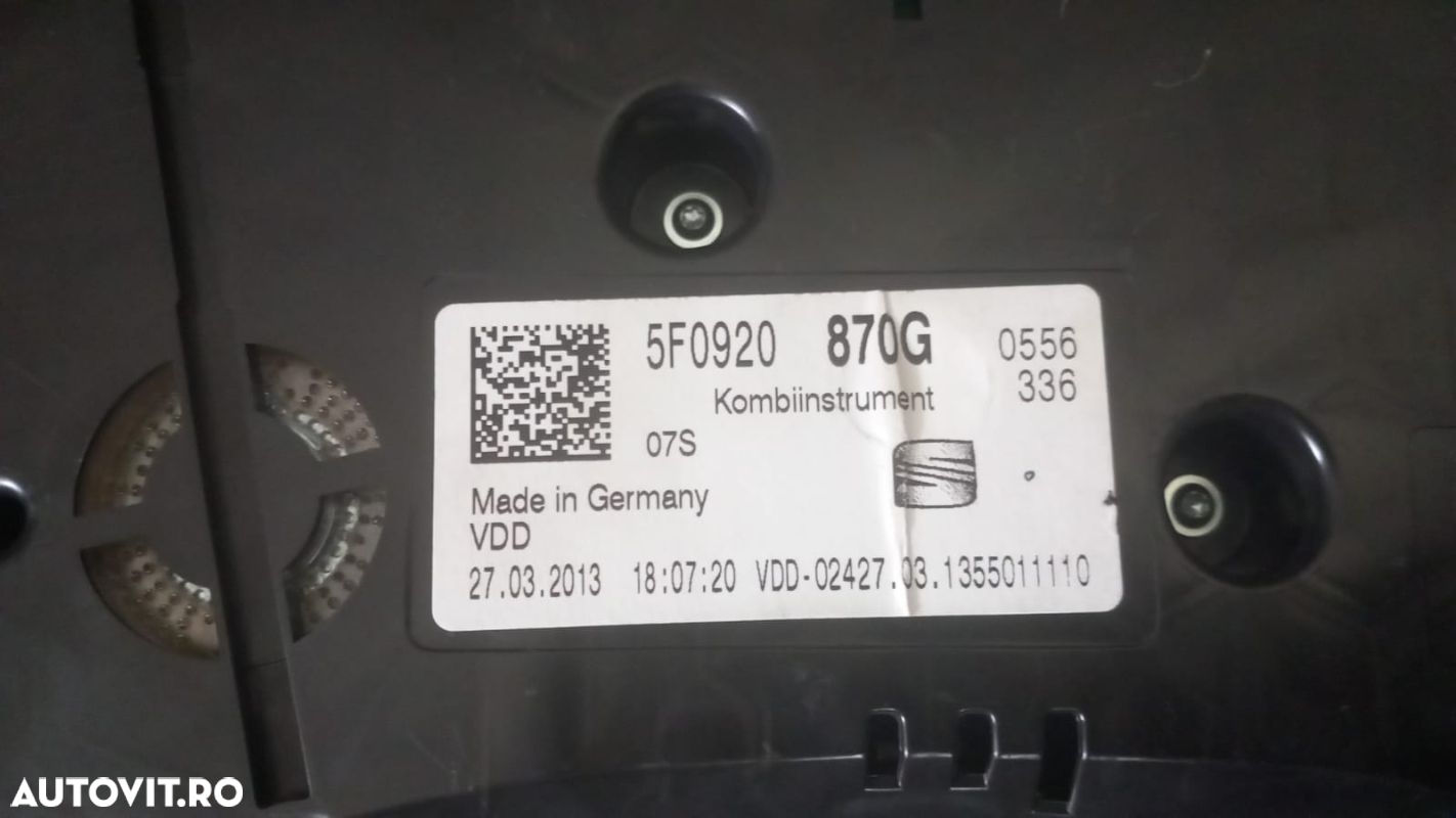 CEASURI BORD SEAT LEON 5F DIESEL 5F0920870 G - 2