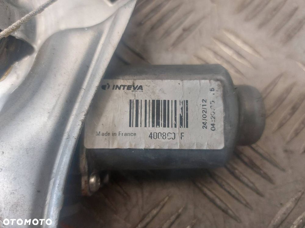 MECHANIZM SZYBY ELEKTRYCZNY LEWY PRZÓD RENAULT CLIO III LIFT - 3