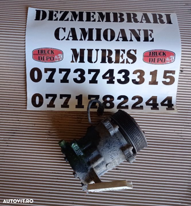 Compresor clima MAN TGA 18.46. Piese originale provenite din dezmembrari camioane - 1