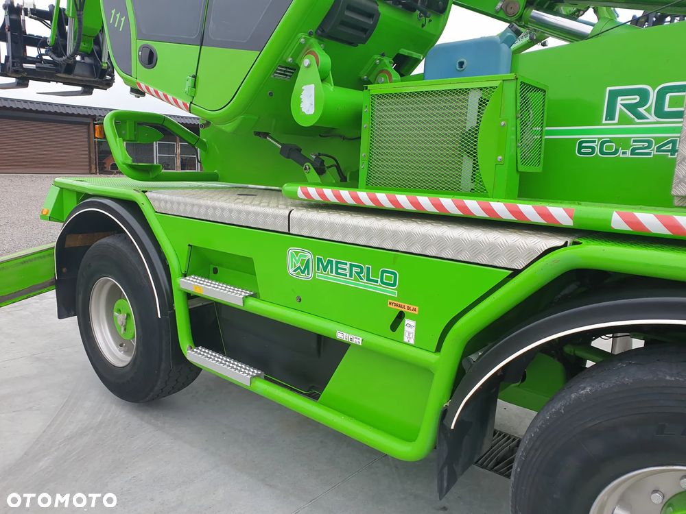 Merlo ROTO 60.24 MSCC KOSZ/WIDŁY/PILOT SPROWADZONA PIĘKNY STAN - 9
