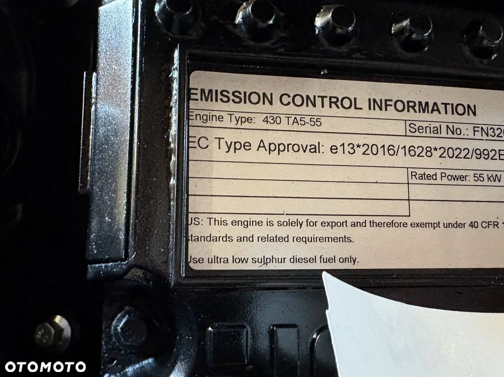 FV23% Nowy Silnik JCB 430 TA4-55E Kompletny - 17