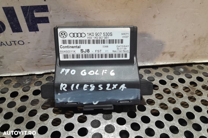 Calculator / Modul confort 1K0907530S 1K0907530S Volkswagen VW Golf 6 - 1