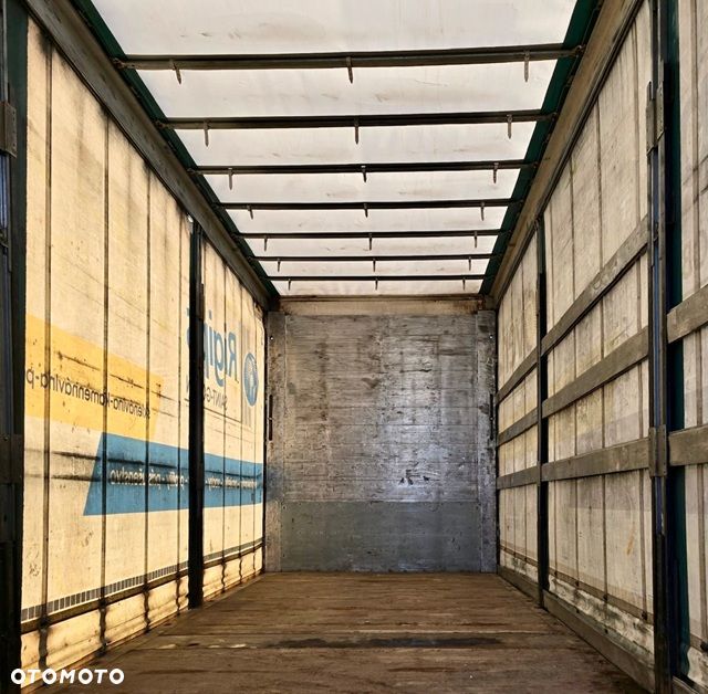 Volvo FH12 420 6x2 JUMBO OŚ PODNOSZONA ZABUDOWA FIRANKA DŁ:7.80m WINDA HYDRAULICZNA KLIMA 2xALUTANK I-SHIFT LODÓWKA 2006r WAGA:11087kg DMC:24000kg - 7