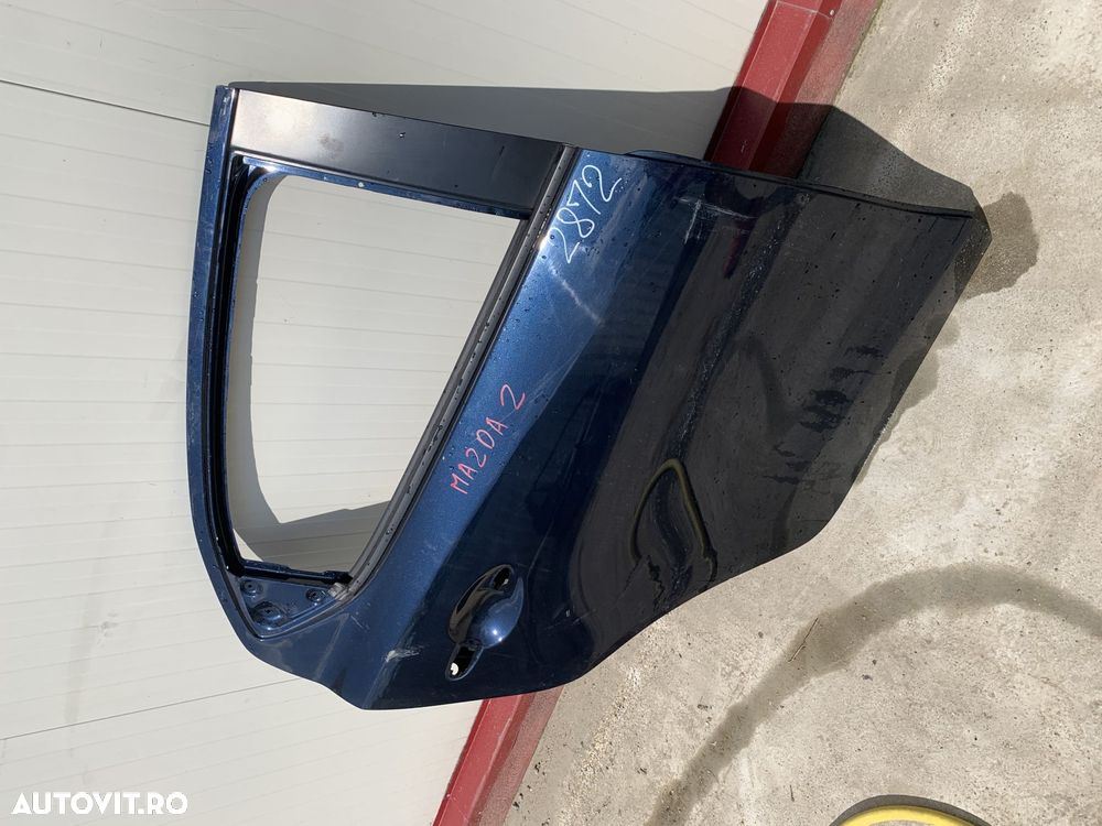 Usa dreapta spate Mazda 2, 2014, 2015, 2016, 2017, 2018, 2019, 2020, 2021, 2022, 2023. - 3