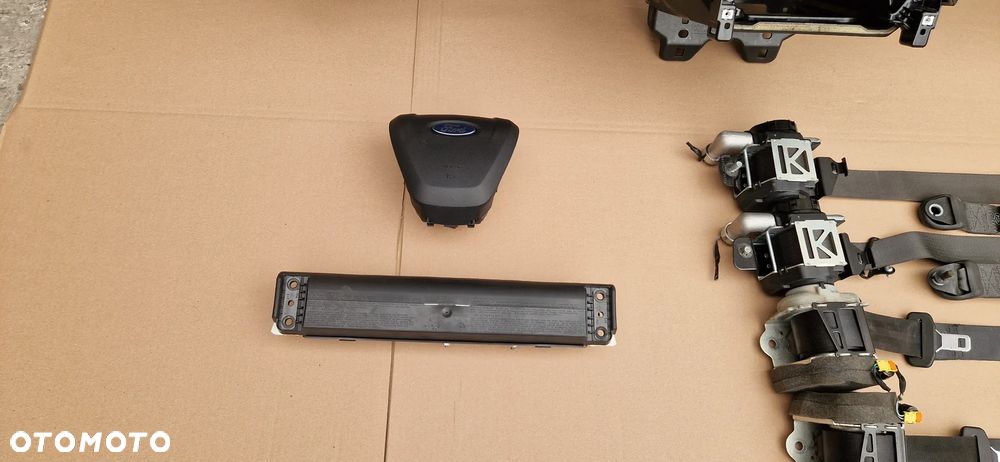 FORD MONDEO MK5 LIFT KONSOLA DESKA AIR BAG PASY KOMPLET - 2