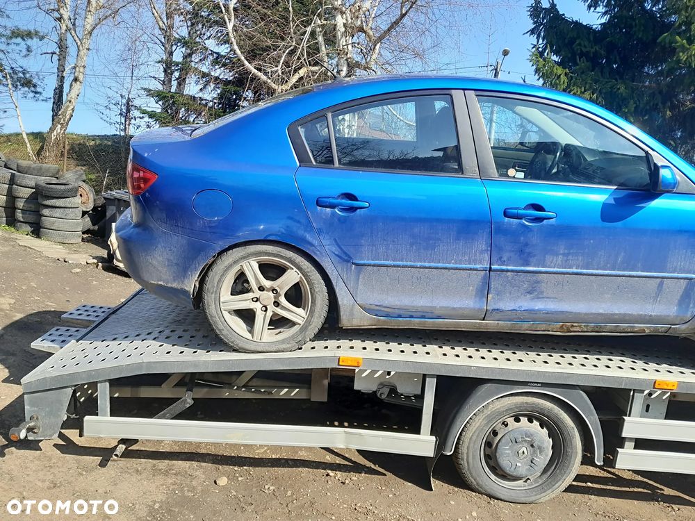 Mazda 3 BK 03-09 Klapa tylna Sedan drzwi szyba tylna w kolor - 5