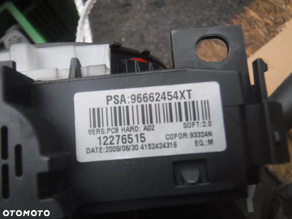 Peugeot Partner II Citroen Berlingo przelacznik zespolony pajak tasma swiatel wycieraczek 96662454XT - 3