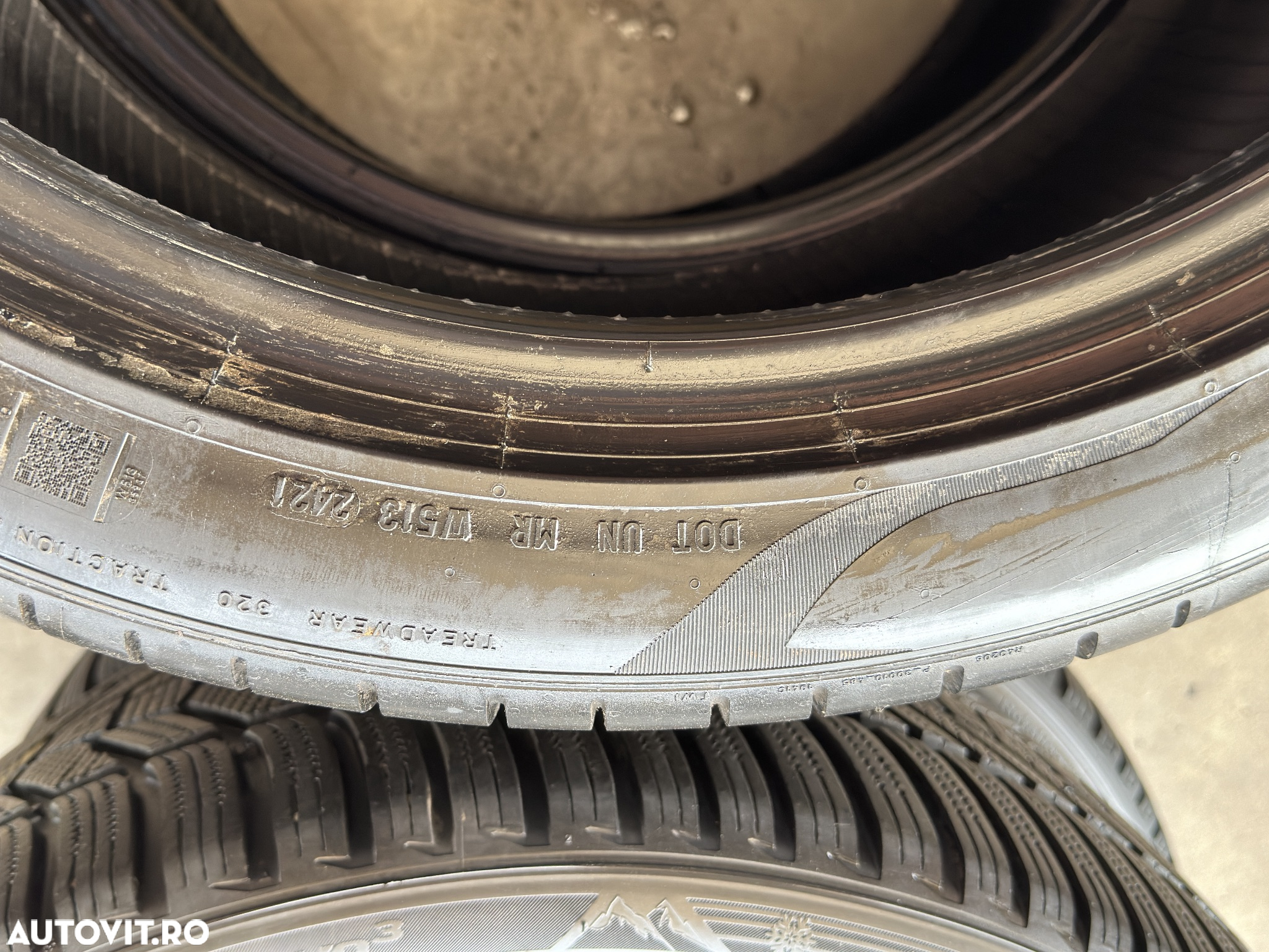Vând set anvelope 275/40/21-315/35/21 Pirelli de vară cu runflat ca noi - 9
