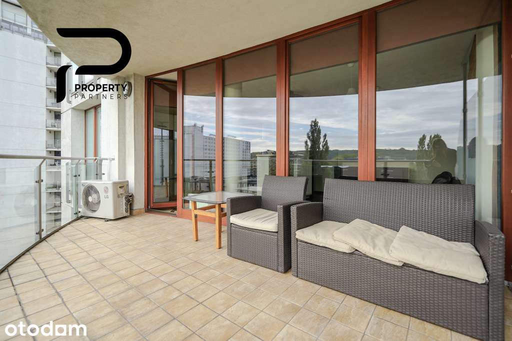 2 pokoje z basenem | Siłownia | Duży balkon