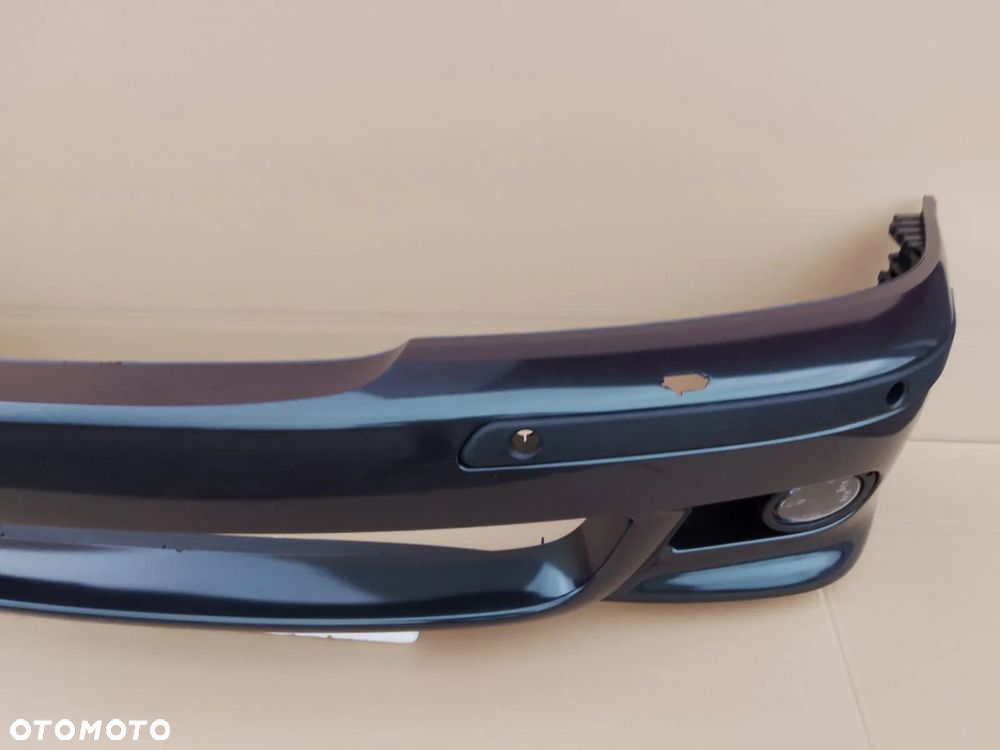 ZDERZAK BMW E39 M PAKIET SKARABEUSZ - Skarabaeusgruen Metalic PRZÓD PDC SPRYSKI ORYGINALNY WYSYŁKA BDB - 5