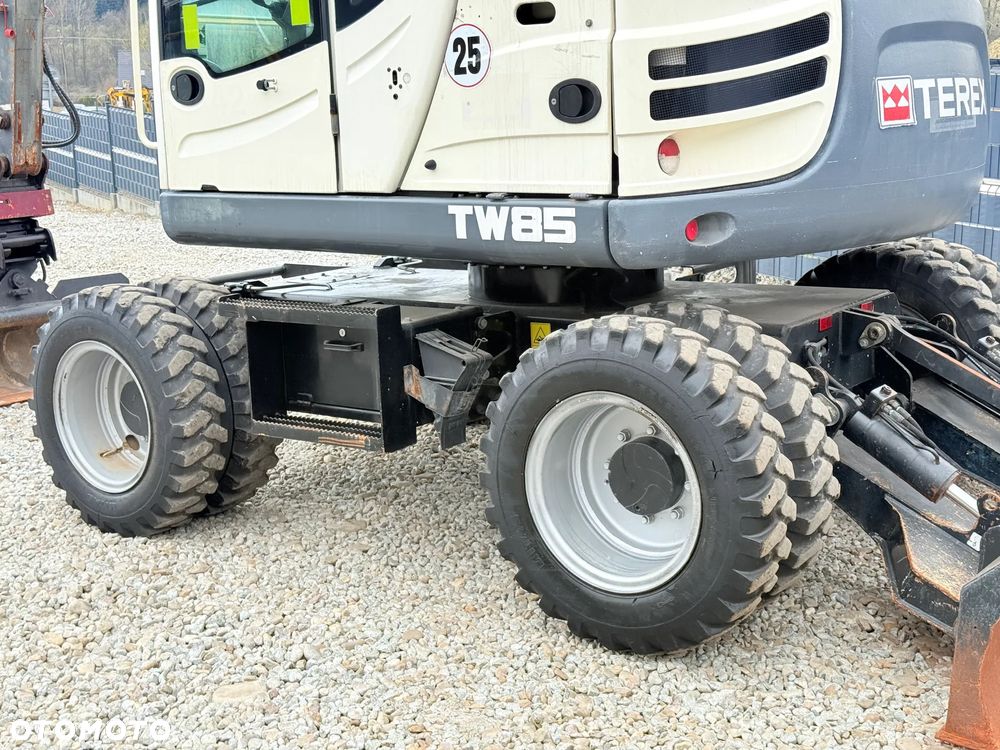 Terex * Koparka Kołowa TEREX TW 85 * Sprowadzona * Rototilt * - 12