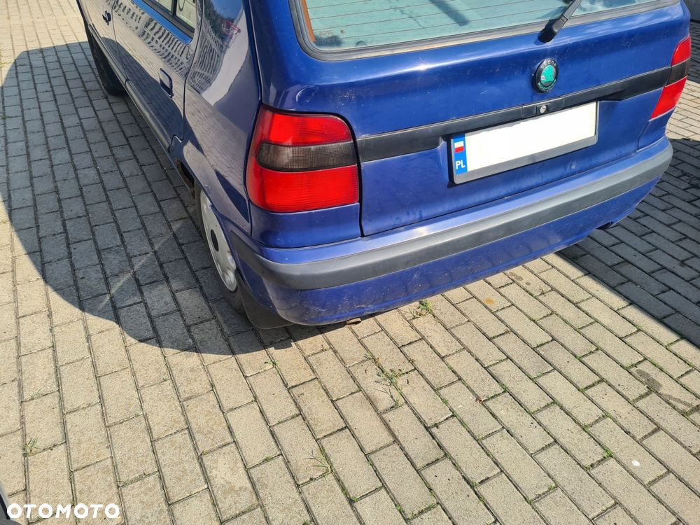 zderzak tylny skoda felicia lift j4 f56 - 2