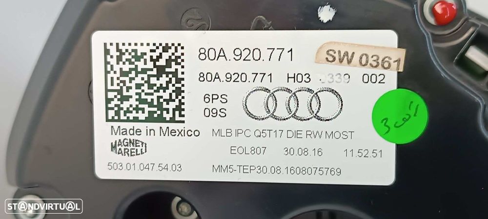 QUADRANTE AUDI Q5 (FYB) S LINE QUATTRO - 4